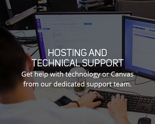 hosting and technical support
