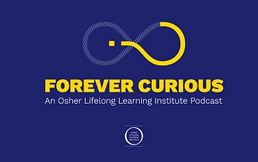 forever curious podcast banner
