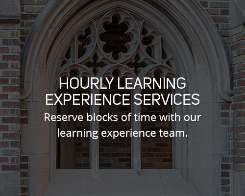 hourly learning experience services