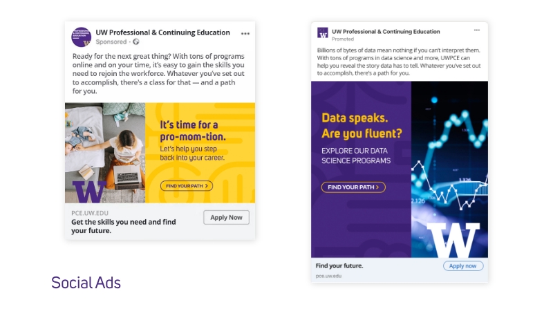 social ad examples
