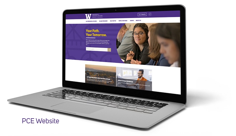 pce website example